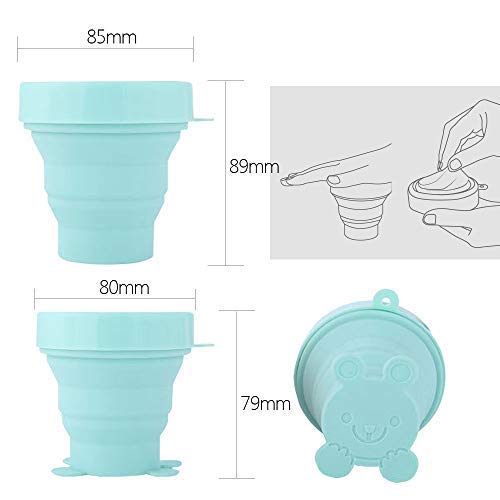 SPEQUIX Women Reusable Female Silicone Menstrual Cup FDA Feminine Period Soft Hygiene Cup w/ 1 Pc Cute Rabbit Sterilized Cup (Large)