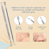 Product Name: BESTOPE 6pcs Blackhead Remover Extractor Tweezers Tool,Comedone Pimple Extractor Acne Zit Popper Blackhead Removal Tools Kit Treatment for Blemish Risk Free Nose Face Skin