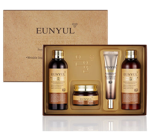 [EUNYUL] Snail Intensive Facial Special Skin Care 4set / moisture & Anti-wrinkle / Korean Cosmetics