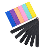 Nail Files and Buffer, TsMADDTs Professional Manicure Tools Kit Rectangular Art Care Buffer Block Tools 100/180 Grit 12Pcs/Pack