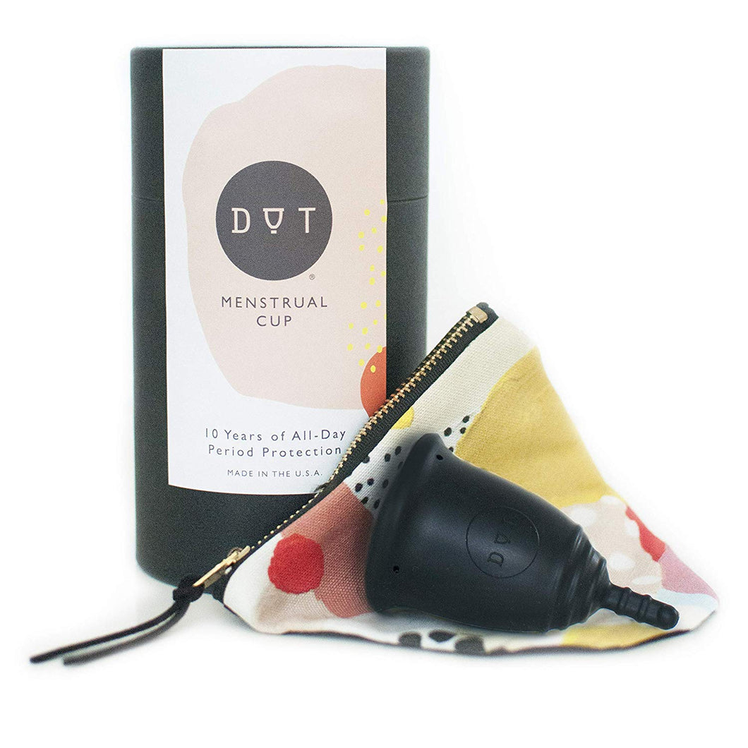 Dot Cup - Soft, Comfortable, Menstrual Cup - Buy One Give One - Made in USA - Patented Design - Best Period Cup - Active